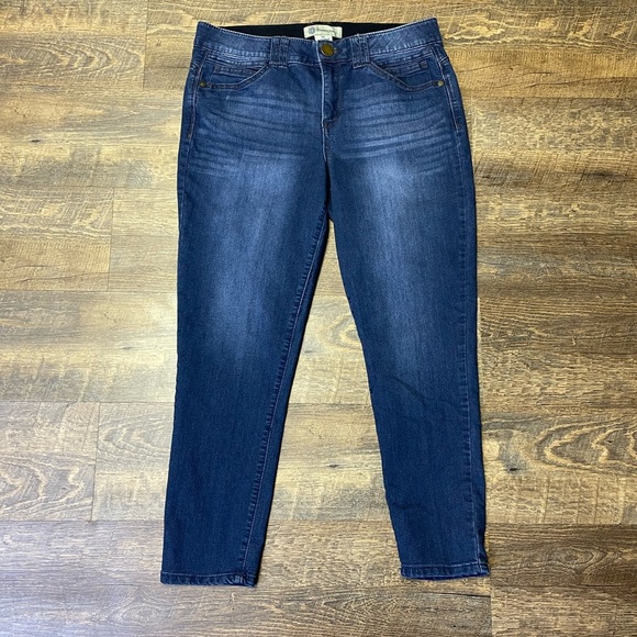 Democracy Denim - CLEARANCE Democracy Ab Technology Skinny Jeans Womens 12 Blue Stretch